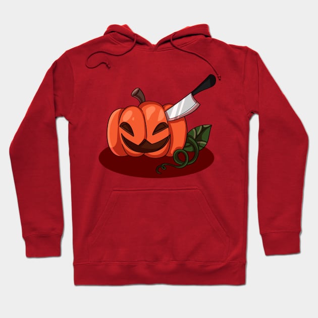 pumpkin Hoodie by Ashe Cloud